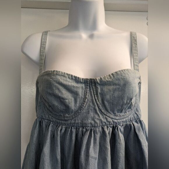 See by Chloe denim sun dress size 4 - Picture 9 of 10